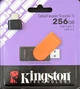 Флеш-накопичувач Kingston USB 3.2 DT Exodia S 256GB Black/Orange + ПОДАРУНОК: Перехідник Type-C - зображення 2
