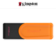 Флеш-накопичувач Kingston USB 3.2 DT Exodia S 256GB Black/Orange + ПОДАРУНОК: Перехідник Type-C - зображення 4
