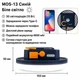Ліхтар лампа світильник Mos Lighting LED на акумуляторі з функція Power Bank на магніті 15 Ватт USB Type-C 6600 mAh холодне світло. - изображение 7