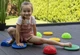 Ścieżka sensoryczna do ćwiczenia równowagi i stóp Tullo Fizjo 11 elementów (REF812) - obraz 6