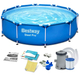 Бассейн каркасный 305х76 см DuraPlus для дачи 4678 л Bestway HE0424 - изображение 1