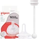 Набор Pigeon Natural Weaning Nipple Set с трубочкой Gravity Ball, от 6 месяцев (BA154) - изображение 1