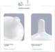 Набір для прикорму Pigeon Natural Weaning Nipple Set з трубочкою Gravity Ball (BA156) - зображення 6