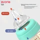 Бутылочка для кормления Evorie PPSU 240 мл с ручками и гравитационным шариком Оранжевый - изображение 6