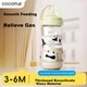 Пляшечка для годування COCOME Coco Cute Gulu Panda 240 мл (CC-1327Y) - зображення 4