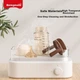 Пляшечка Beingmate Baby Flip-top Anti-Colic з трубочкою PPSU та гравітаційною кулькою 240 мл Коричневий - зображення 5