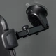 Автодержатель для телефона Proove Longway Plaid Suction Type Car Mount Black (484050001) - изображение 6
