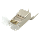 Коннектор мережевий RJ45, STP, cat.6A, 50μ, 1.45мм, зі вставкою Kingda KD-PG8056 - изображение 8