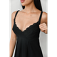 Нічна сорочка для годування Soft&Lace, розмір S (44), Чорна - изображение 7