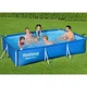 Каркасный бассейн Bestway 56411 прямоугольный 300×201×66 см с фильтр-насосом - изображение 4