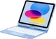 Etui z klawiaturą na tablet Typecase Flexbook Touch do Apple iPad 11" (A16) 2025/10.9" 2022 Light Blue (6979284780028) - obraz 10
