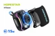 Портативна бездротова колонка Bluetooth HOPESTAR H73 MINI 15W 3000mAh IPX6 чорний - зображення 2