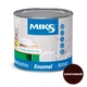 Емаль алкідна глянсова MIKS Color (Коричневий) 0,8 кг - зображення 1