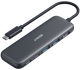 USB-хаб Anker 332 USB-C Hub 5-in-1, PD in 100W, 4K HDMI, 2xUSB-A, USB-C 5Gbps Black (A8355H11) - зображення 1