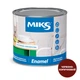 Емаль алкідна глянсова MIKS Color (Червоно-коричнева) 2,8 кг - зображення 1