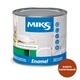 Емаль алкідна глянсова MIKS Color (Жовто-коричнева) 0,8 кг - зображення 1