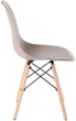 Набір стільців AMF Aster RL Wood 83 x 46 x 52 см бежевий пластик (box-4) (555877) - зображення 3