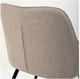 Комплект крісел AMF Ariel 81 x 55 x 59 см чорний/кремовий (box-2) (555873) - зображення 10