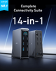 Док-станция Anker Prime Charging Docking Station 14-in-1, Dual Display, 160W Black (A83B63A1) - изображение 2