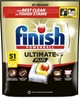 Капсулы для мытья посуды в посудомоечных машинах FINISH Ultimate Plus Лимон 51 капсула (5908252020904) - изображение 1