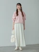 Юбка длинная летняя женская Uniqlo 366905472 S Молочная (1159864388) - изображение 7