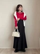 Юбка длинная летняя женская Uniqlo 920543607 L Черная (1159864392) - изображение 13