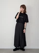 Юбка длинная летняя женская Uniqlo 920543607 L Черная (1159864392) - изображение 14