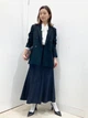 Юбка длинная летняя женская Uniqlo 920543607 L Черная (1159864392) - изображение 15