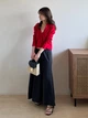 Юбка длинная летняя женская Uniqlo 920543607 M Черная (1159864393) - изображение 20