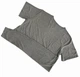 Пижама женская комплект шорты + футболка, Серая, 5XL - изображение 3
