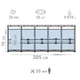 Большой каркасный бассейн, круглый 4678 л. Bestway 56408, 305 х 76 см с фильтром 1250 л/час, отличный выбор для летнего отдыха всей семьи. - изображение 7