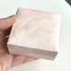 Ювелирный футляр для украшений универсальный, коробочка подарочная, пудровая (70х70х30 мм) - изображение 5