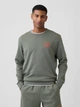 Спортивный костюм мужской Gap 92670182 L Зеленый (1159864390) - изображение 3