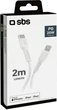 Кабель SBS USB Type-C - Apple Lightning 2 м White (TECABLELIGTC2W) - зображення 4