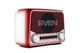 Портативный радиоприемник SVEN SRP-525 Red FM/AM/SW с USB, microSD и фонариком - изображение 3