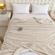 Покривало велюрове однотонне Comfort (кремове) 200х150 см - изображение 2