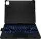 Etui z klawiaturą na tablet Typecase Flexbook Touch do Apple iPad Pro 11" M4 2024/M5 2025 Black (6979284780240) - obraz 1