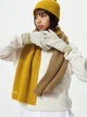 Перчатки с сенсорными пальцами Uniqlo 126767482 L Молочные (1159864402) - изображение 2
