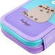 Школьный пенал книга с клапанами Yes двойной Pusheen Summer HP-01 533712 для девочек для первоклассницы и младшей школы - изображение 8