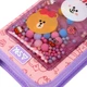 Школьный пенал книга Yes одинарный с клапаном Line Friends HP-02 533731 для девочек для первоклассницы и младшей школы - изображение 6