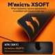 Ігровий Килимок для миші ATK Sky XSoft eSport 360×300 кіберспортивний для геймерів Orange - зображення 3