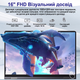 Сенсорний ноутбук 16" Jumper J1 Intel Celeron N5095 RAM 16GB SSD 512GB + eMMC 128GB Windows 11 (UKR) (102100947) - зображення 2