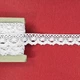 Кружево хлопковое (льон) белое арт. 3163_17 ширина 25 Кружево хлопковое (льон) мм (1м) - изображение 1