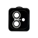 Защитное стекло на камеру iPhone 16 / iPhone 16 Plus Diamond Lens серебристый с камешками (ЕС-2190I16S) - изображение 2