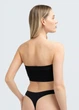 Жіночий безшовний топ з мікрофібри Giulia BANDO L/XL Black, топ бандо, без бретелей - зображення 9