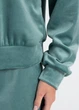 Жіночий велюровий комплект: світшот та штани Giulia SOFT WINTER 5815/080 M Green-jade green - изображение 4