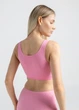 Безшовний топ на широких бретелях Giulia TANK TOP S/M Pink-rosa pink - изображение 3