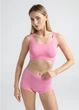 Безшовний топ на широких бретелях Giulia TANK TOP S/M Pink-rosa pink - изображение 4