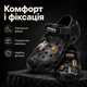 Крокси Crocs Bape чорні унісекс 37-38 на стопу 23 см гумові сабо з ремінцем, вентиляційними отворами та джибітсами - зображення 4