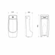 Писсуар напольный Qtap Scorpio с ИК-датчиком автоматического смыва 430х370х990 White QT1488101HW - изображение 2